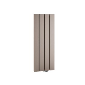 grzejnik Kermi Beams, grzejnik aluminiowy, grzejnik dekoracyjny do łazienki, Kermi Beams łazienka, grzejnik do pomp ciepła, pionowy grzejnik aluminiowy, grzejnik Beams z wieszakiem