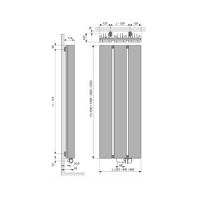 Beams - rysunek techniczny