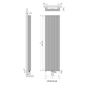 Carre Plus - rysunek techniczny