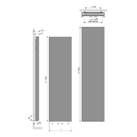Vertiline VG - rysunek techniczny
